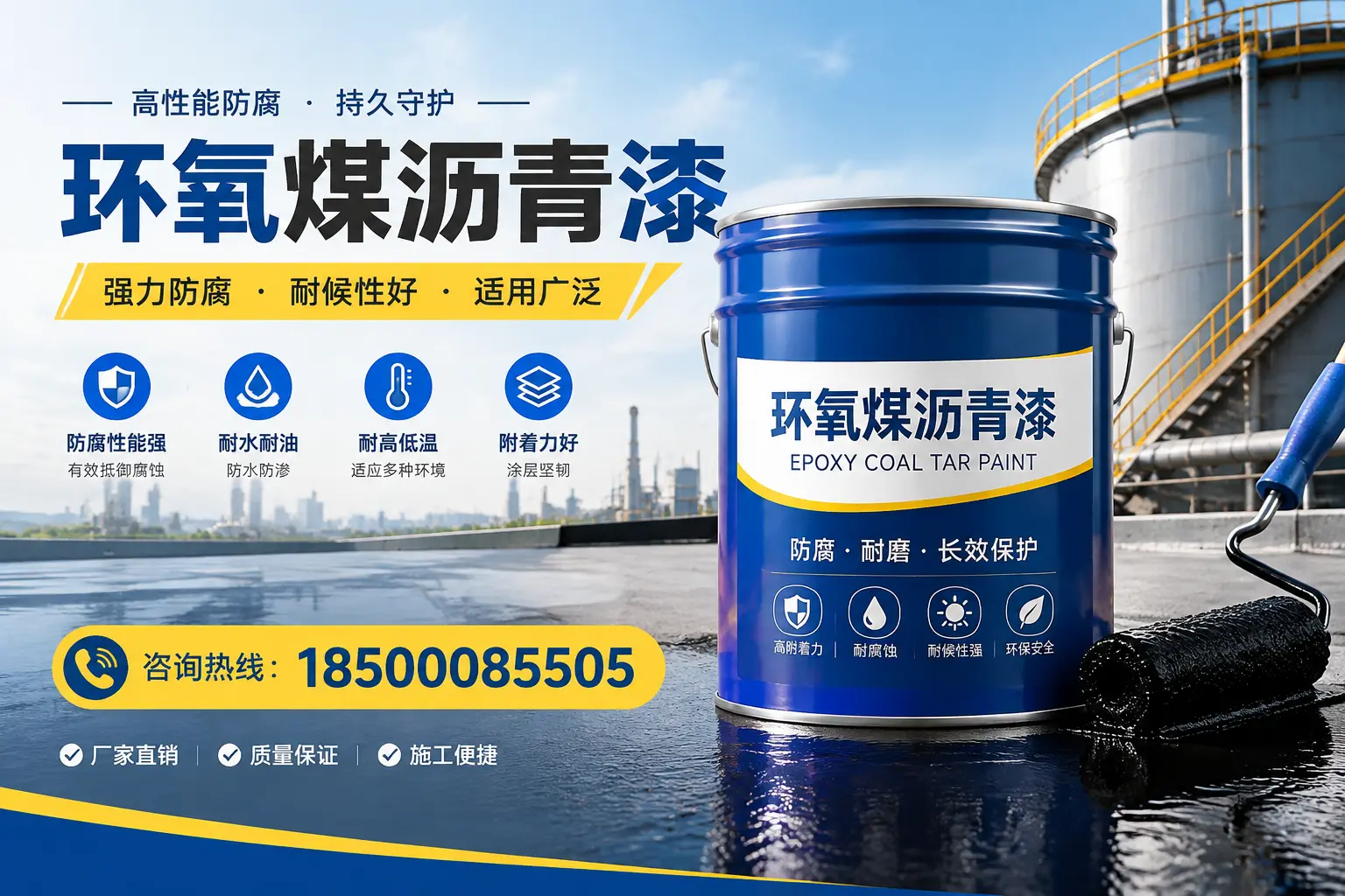 环氧煤沥青漆的储存与运输注意事项,万荣企业须知